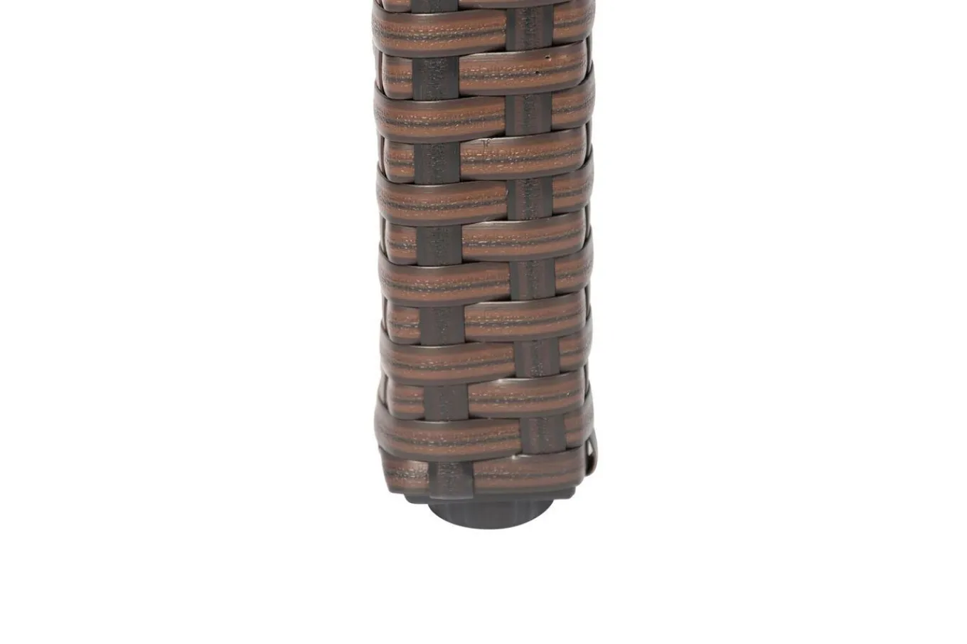 Best Dining Tisch, braun marmoriert, Polyrattan, 180 x 100 cm, Tischplatte Spraystone, 6mm Gartentische|Polyrattan-Gartenmöbel