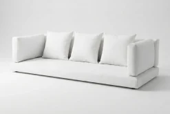 Outlet Ersatzbezugset, 7-teilig, weiß, für Dreisitzer-Sofa 2392-1 / 15734-1 Gartenmöbel-Zubehör & Ersatzteile