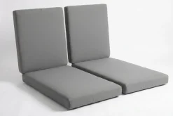 Clearance Ersatzbezugset, 2-teilig, grau, für 2er Set Sonnenliegen 7761 Gartenmöbel-Zubehör & Ersatzteile