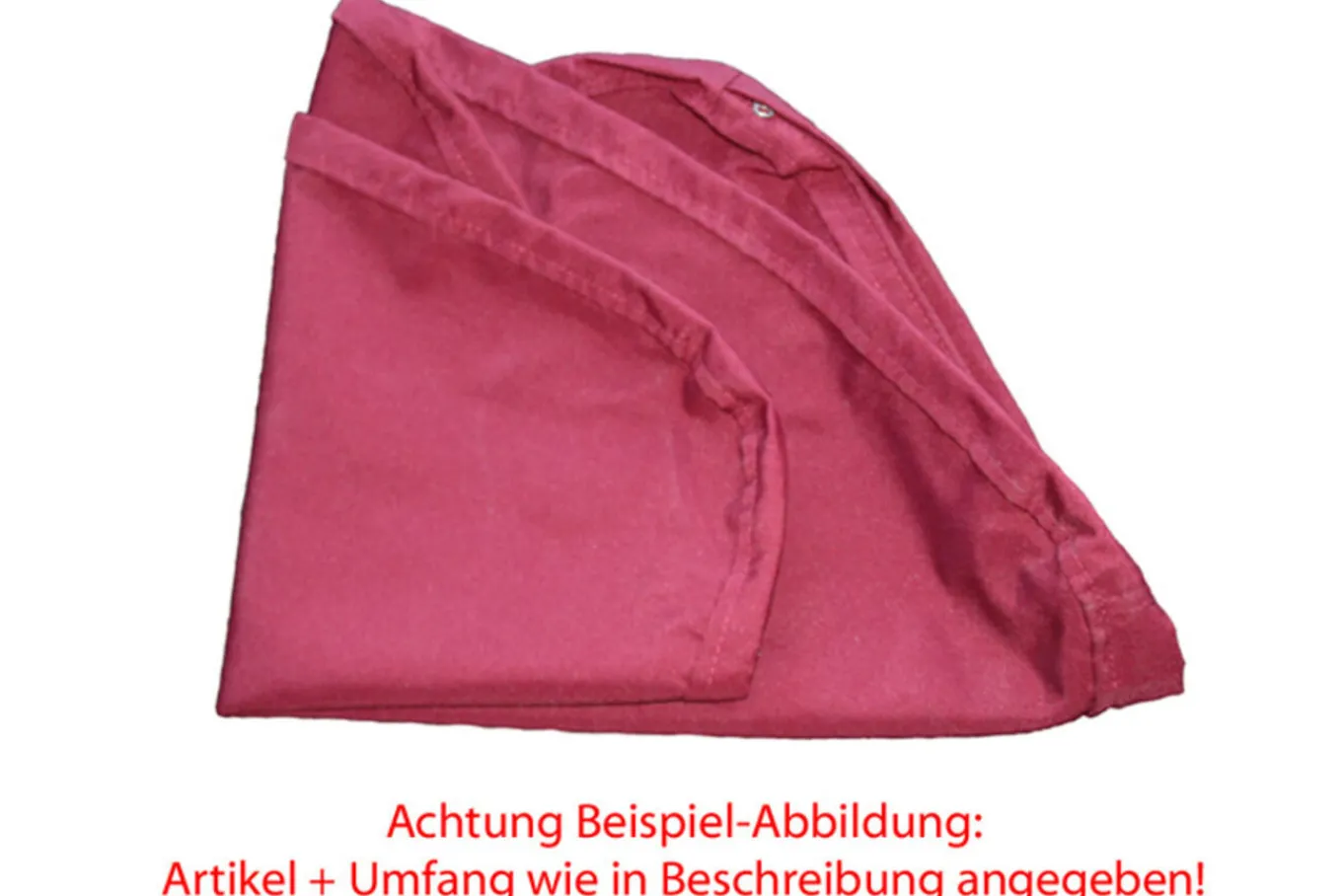 New Ersatzbezugsset für 6 Stapelstühle, weinrot Gartenmöbel-Zubehör & Ersatzteile