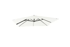 Outlet Ersatzdach für Ampelschirme, creme, Polyester, 300x300cm Gartenmöbel-Zubehör & Ersatzteile|Sonnenschirme