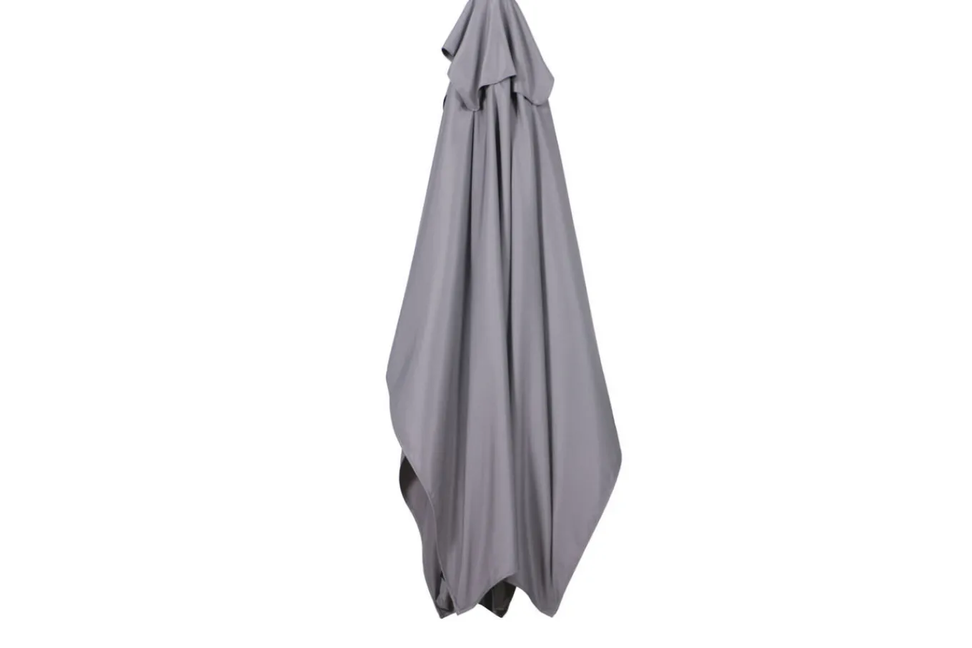 Online Ersatzdach für Mittelstockschirme, anthrazit, Polyester, 270x150cm Gartenmöbel-Zubehör & Ersatzteile|Sonnenschirme
