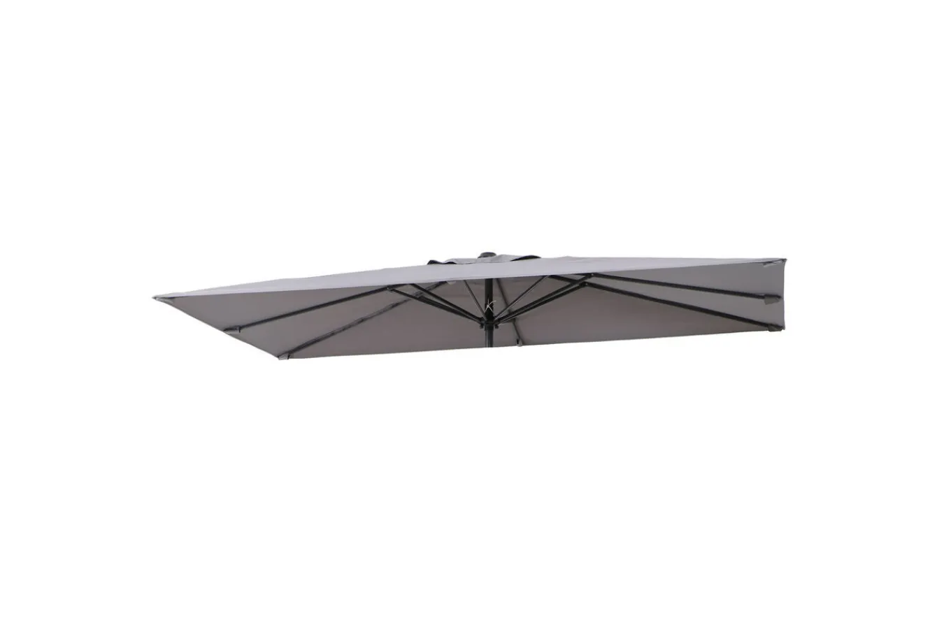 Online Ersatzdach für Mittelstockschirme, anthrazit, Polyester, 270x150cm Gartenmöbel-Zubehör & Ersatzteile|Sonnenschirme
