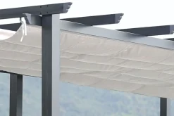Discount Ersatzdach für Pavillon 23600/23601, Creme, Polyester PA-beschichtet, 258x558 cm, UV-Schutz, Wasserfest Pavillon|Gartenmöbel-Zubehör & Ersatzteile