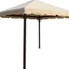 New Ersatzdach für Sahara Pavillon, beige, Polyester, 300x300cm Pavillon|Gartenmöbel-Zubehör & Ersatzteile