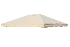 Sale Ersatzdach für Sahara Pavillon, beige, Polyester, 300 x 400 cm Pavillon|Gartenmöbel-Zubehör & Ersatzteile