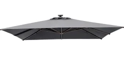 Outlet Ersatzdach, Grau, ca. 250 g/m²,Polyester, 300x400cm, UV90+ Schutz Sonnenschutz Zubehör