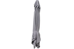 Outlet Ersatzdach, Grau, ca. 250 g/m², 300 x 300 cm, UV-Schutz UV90+, Wasserabweisend, Pflegeleicht Sonnenschutz Zubehör