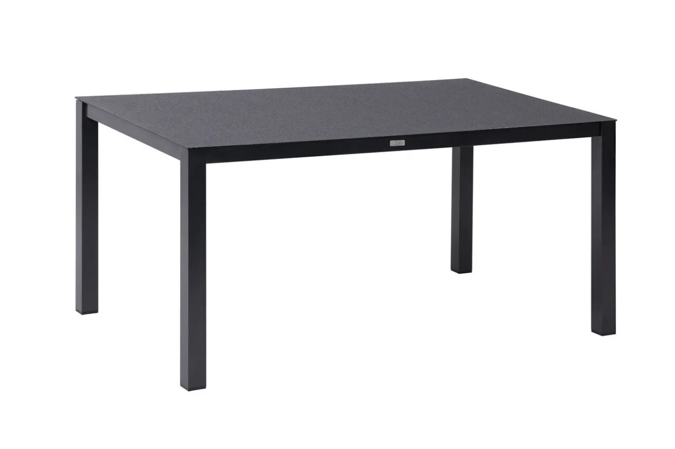 Best Esstisch, anthrazit, Alu/Spraystone, 160x95 cm Gartentische