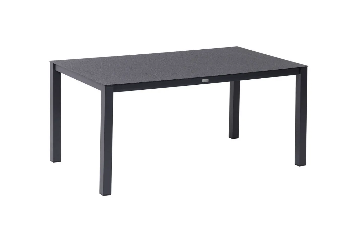 New Esstisch, anthrazit matt, Alu/Spraystone, 160x95 cm Gartentische