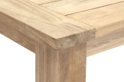 Outlet Esstisch, natur, recyceltes SLVK-Teakholz, Plattenstärke 30 mm, 200 x 100 x 77 cm Gartentische|Teak-Gartenmöbel