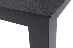 Best Garten-Essgruppe, anthrazit matt, Alu/Spraystone/Polyester, 160x95 cm, 4 Sessel, inkl. Polster Garten-Essgruppen|Aluminium-Gartenmöbel