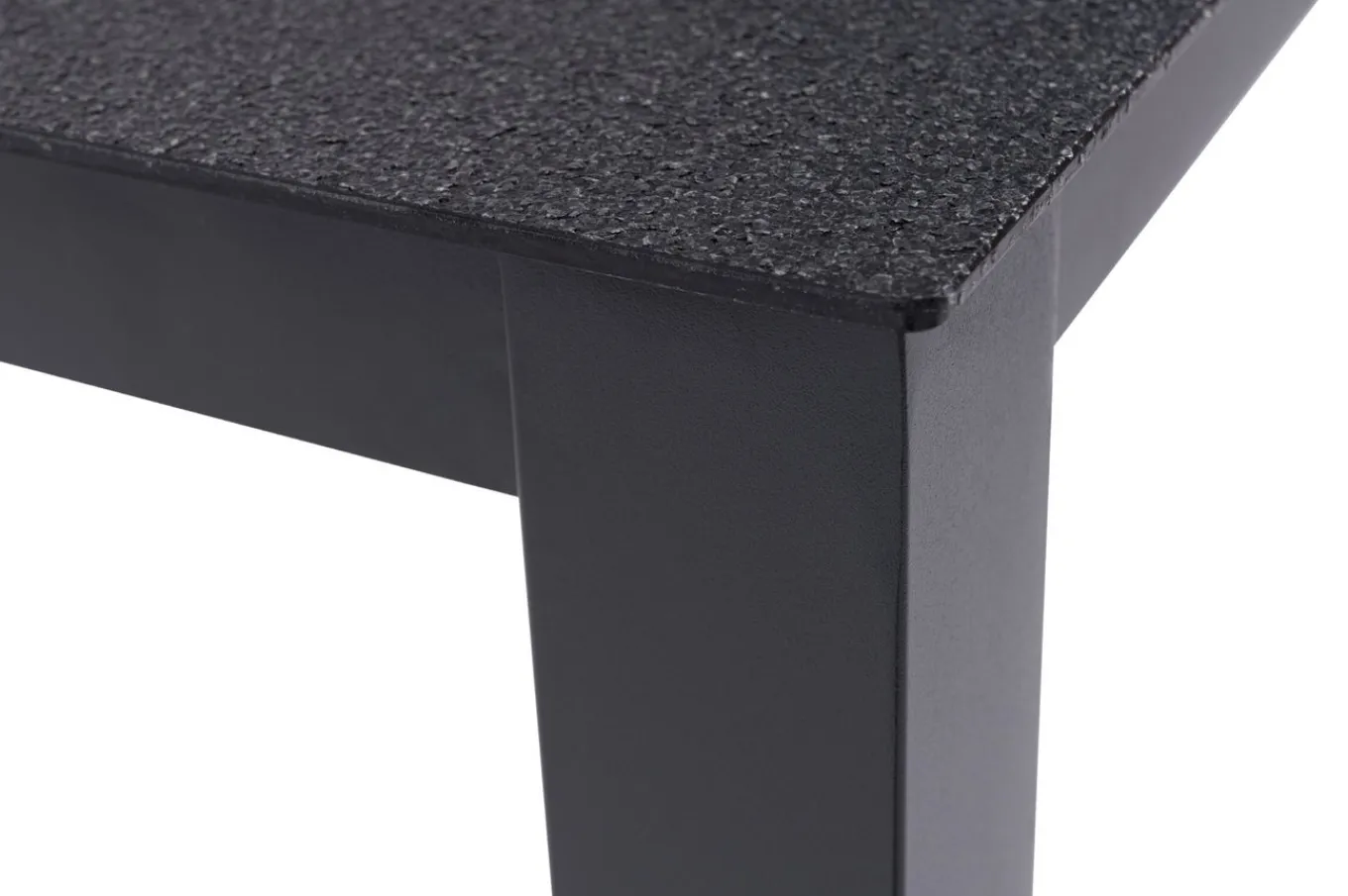 Best Garten-Essgruppe, anthrazit matt, Alu/Spraystone/Polyester, 160x95 cm, 4 Sessel, inkl. Polster Garten-Essgruppen|Aluminium-Gartenmöbel