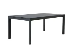Garten-Essgruppe, anthrazit, Alu, Ausziehtisch 180/270x100 cm, 6 Sessel Garten-Essgruppen|Aluminium-Gartenmöbel