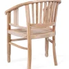 Sale Garten-Essgruppe, Edelstahl/recyceltes Teak, 200/260x100 cm, 8 Armlehnensessel, inkl. Polster, FSC®-zertifiziertes Produkt Garten-Essgruppen