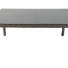 Clearance Garten-Essgruppe, grau, Polyrattan, Tisch 180x120cm, Spraystone, 8mm, 6 Dining Sessel, verstellbar Polyrattan-Gartenmöbel|Garten-Essgruppen