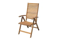 Discount Garten-Essgruppe, natur, Akazie, Ausziehtisch 180/220/260 x 100 cm, 4 Klappstühle, FSC®-zertifiziertes Produkt Garten-Essgruppen|Akazien-Gartenmöbel