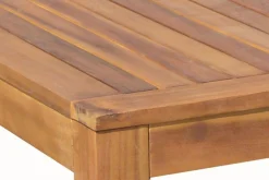 Hot Garten-Essgruppe, natur, Akazie, Tisch 160 x 90 cm, 4 Klappsessel, FSC®-zertifiziertes Produkt Garten-Essgruppen|Akazien-Gartenmöbel