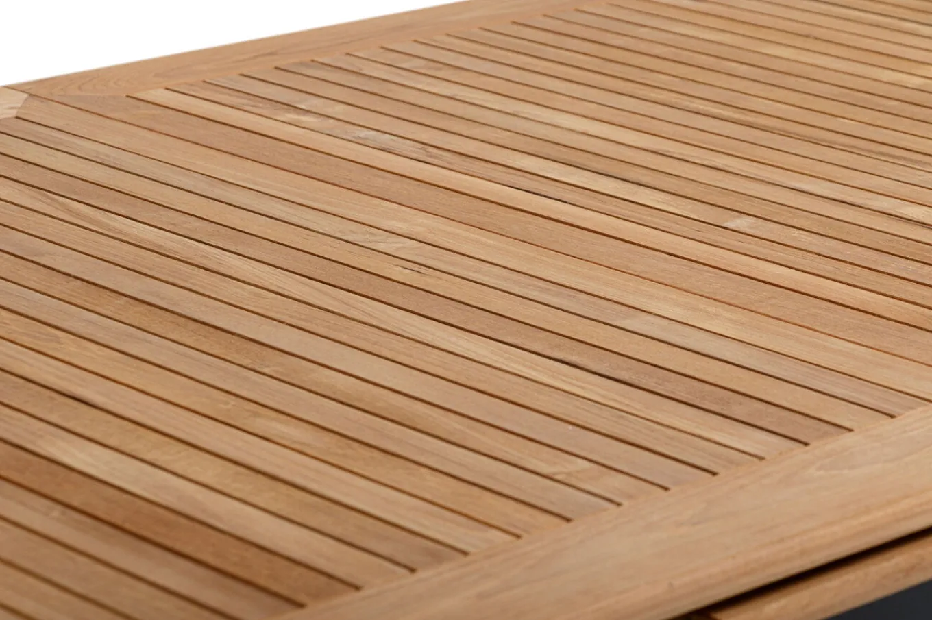 Online Garten-Essgruppe, ® anthrazit matt, Alu / Teak / Textil, Ausziehtisch 180/240x100cm, 8 Stapelsessel Garten-Essgruppen