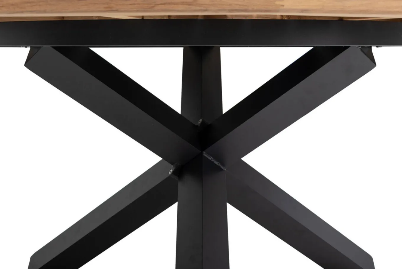 Online Garten-Essgruppe, ® anthrazit matt, Alu / Teak / Textil, Esstisch Ø 150 cm, 5 Stapelsessel Garten-Essgruppen