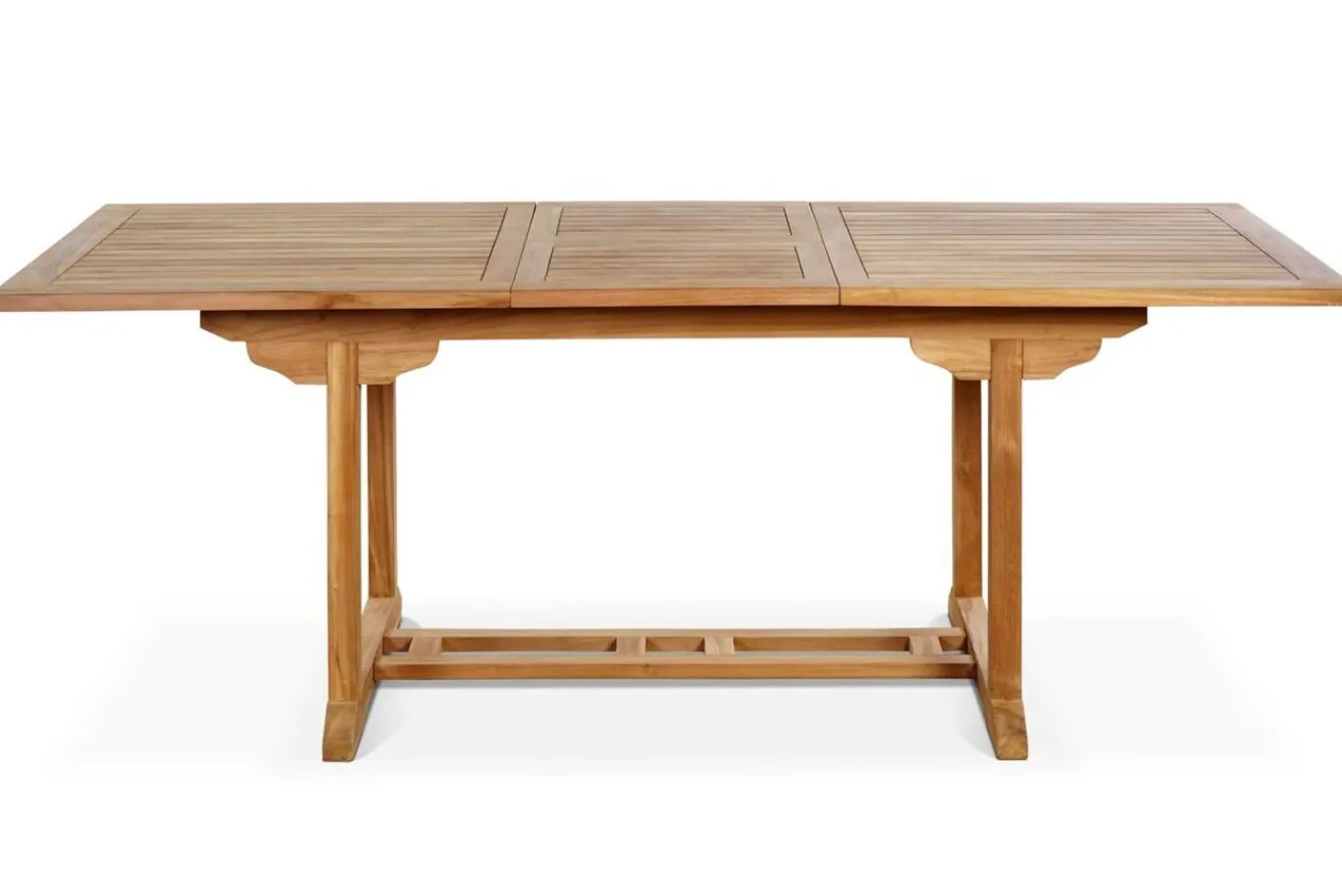 Hot Garten-Essgruppe, 6 Personen, ausziehbarer Tisch 160–210 cm, Teakholz, inkl. Polster Garten-Essgruppen