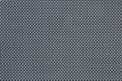 Online Garten-Essgruppe, silber/grau, Edelstahl/Glaskeramik/Textilene/Teakholz, Tisch Ø150cm, 5 Klappstühle, verstellbar Garten-Essgruppen