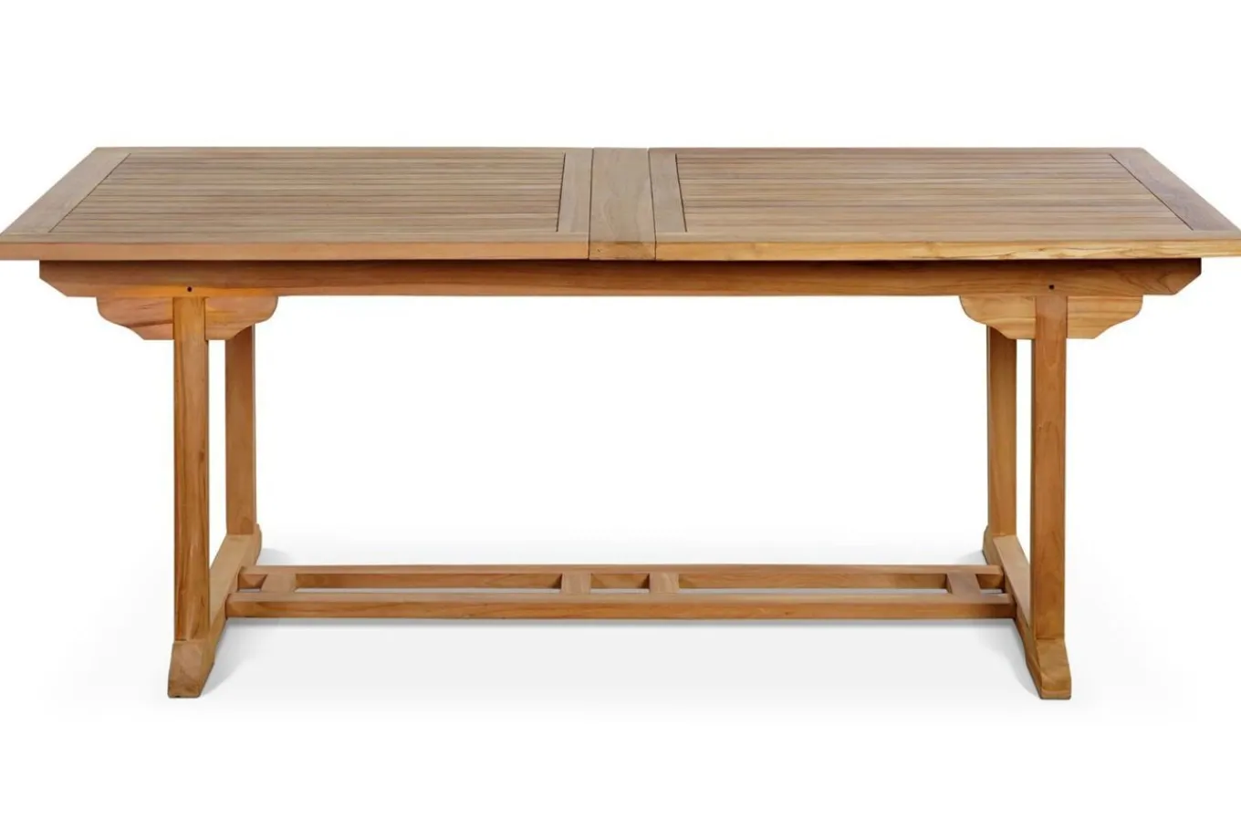 New Garten-Essgruppe, Teakholz, Ausziehtisch 195/295 x 90 cm, 10 Armlehnensessel, inkl. Polster Garten-Essgruppen|Teak-Gartenmöbel