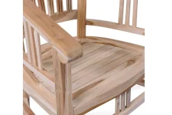 Garten-Essgruppe, Teakholz, Ausziehtisch 160/210x90cm, 8 Armlehnensessel, inkl. Polster Garten-Essgruppen|Teak-Gartenmöbel