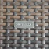 Best Gartenlounge, braun marmoriert, Polyrattan, 6 Pers, wasserfeste Kissenbox Polyrattan-Gartenmöbel|Gartenlounge