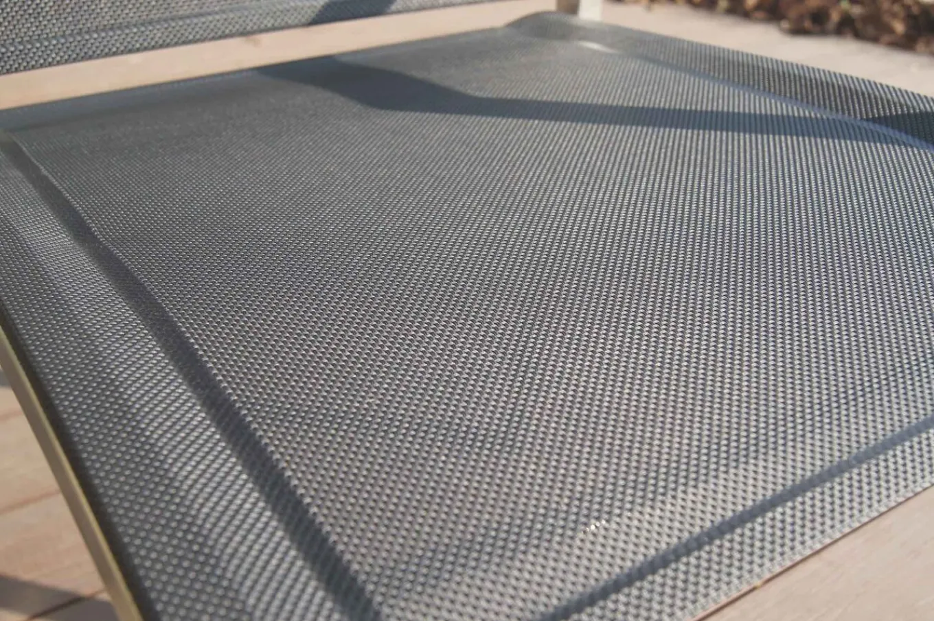 Discount Glasgow Garten-Essgruppe für 8 Personen, Edelstahl/Textilene, ausziehbarer Tisch 200/300 x 100 cm, stapelbare Sessel, FSC®-zertifiziertes Produkt Garten-Essgruppen|Aluminium-Gartenmöbel