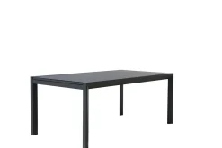Hot Grawford Gartentisch, ausziehbar 180-270cm, Glaskeramik anthrazit, Aluminium Gartentische|Aluminium-Gartenmöbel