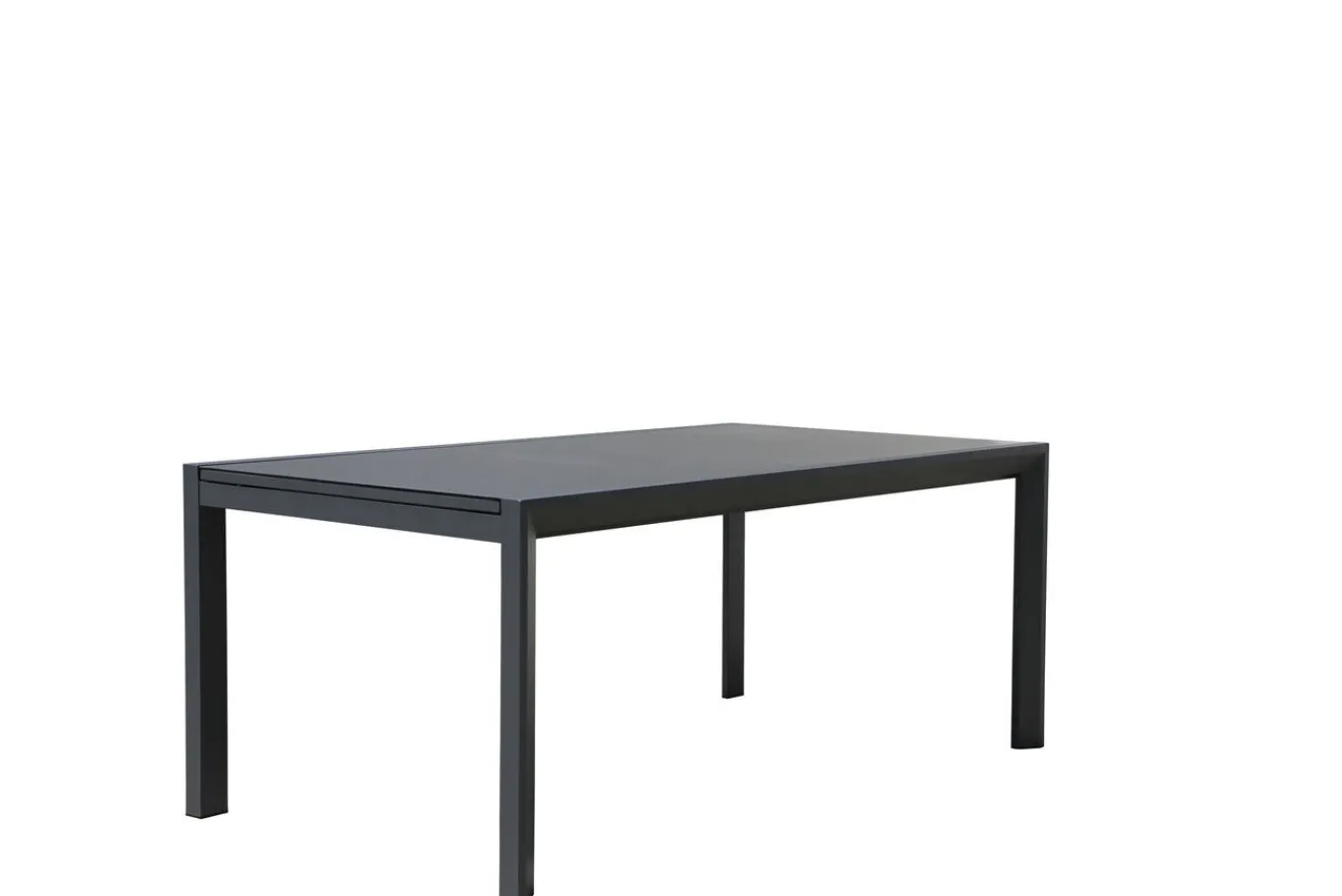 Hot Grawford Gartentisch, ausziehbar 180-270cm, Glaskeramik anthrazit, Aluminium Gartentische|Aluminium-Gartenmöbel