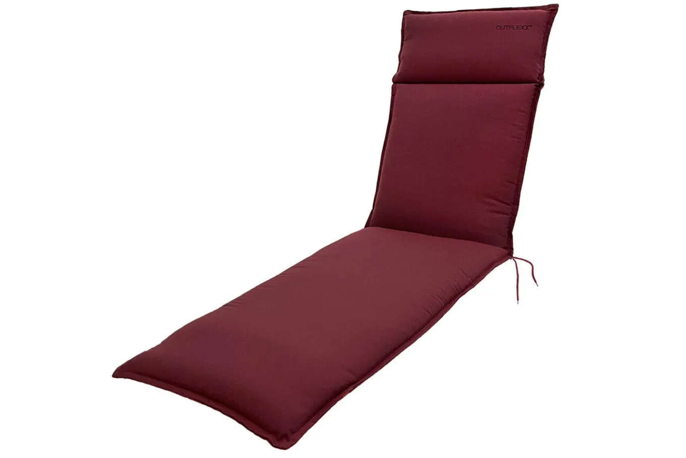 Clearance Green Auflage für Relaxliegen, bordeaux, recyceltes Polyester, 170 x 48 x 6 cm, strapazierfähig, witterungsbeständig Liegenauflagen