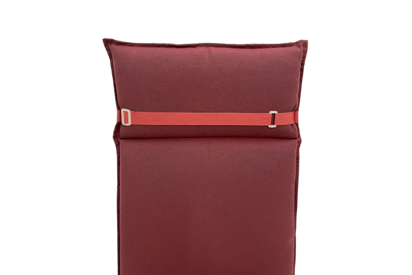 New Green Sitzkissen für Hochlehner, bordeaux, recyceltes Polyester, 119 x 48 x 6 cm, strapazierfähig, witterungsbeständig Hochlehner-Auflagen