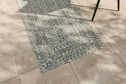 Hot Harmony Outdoor Teppich, Aluminium-White, recyceltes PET-Garn, 90 x 160 cm, für Innen- und Außenbereich Outdoor Teppiche