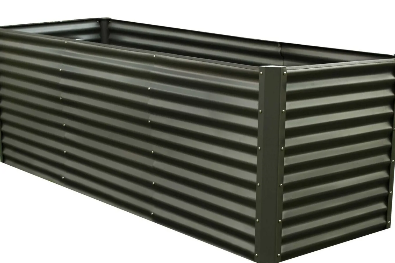 Discount Hochbeetverlängerung, anthrazit, Aluminium-Zink-Stahl, pulverbeschichtet, 80x90x84 cm Hochbeet|Gartenmöbel-Zubehör & Ersatzteile