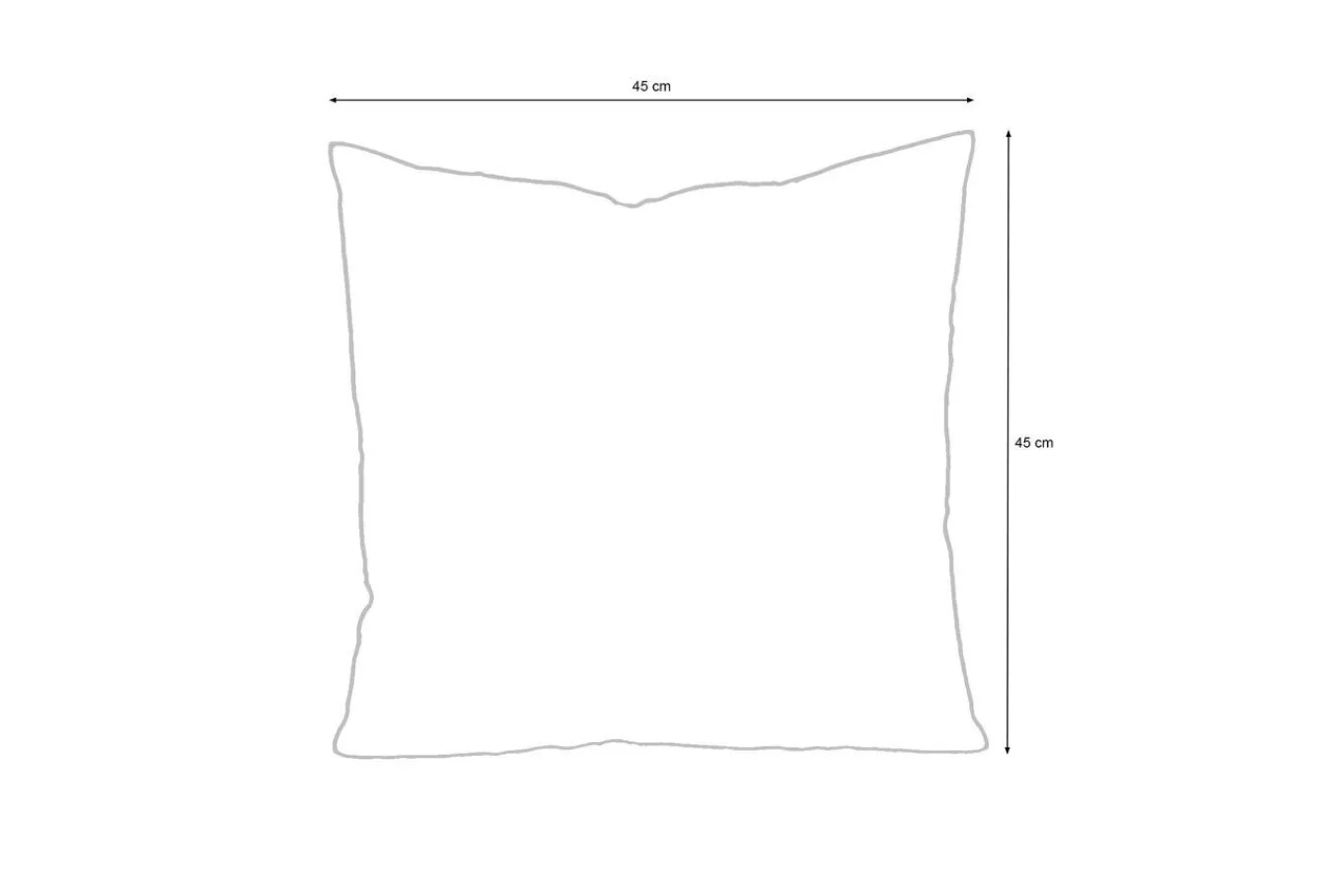 Online Kissen, anthrazit, Polyester, 45 x 45 cm, wasserabweisend, schnelltrocknend, strapazierfähig, pflegeleicht Rückenkissen & Zierkissen