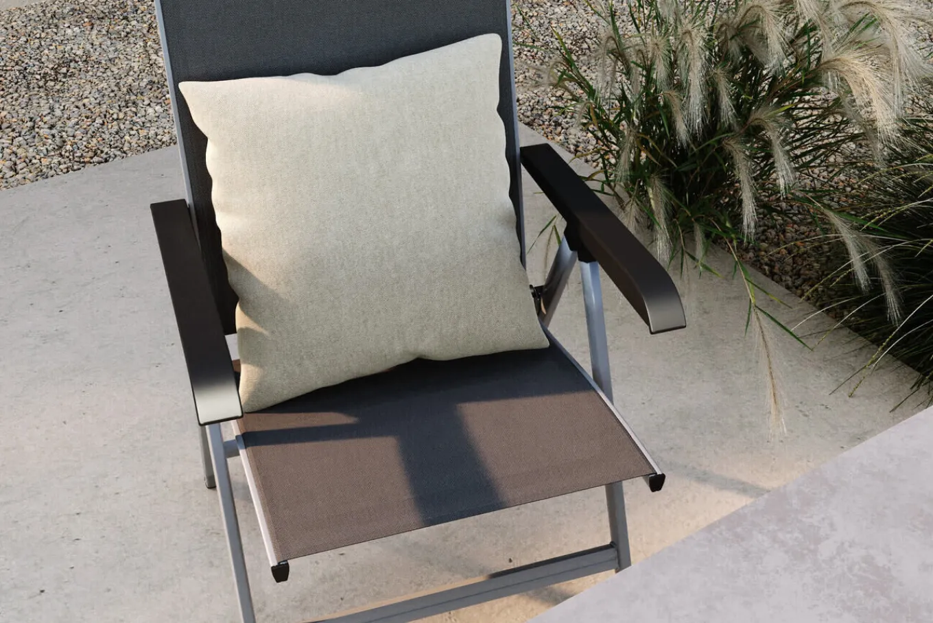 Best Kissen 4er Set, desert/beige, 45 x 45 cm Rückenkissen & Zierkissen