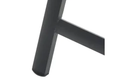 Outlet Klappstuhl, anthrazit matt, Aluminium/Teak, 69x59x106cm Gartenstühle & Gartensessel