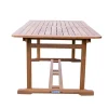 Sale Kota Garten-Essgruppe, grau/natur, Akazie/Polyrattan/Aluminium, Ausziehtisch 180/240 x 100 cm, 8 Cocktail-Sessel 60 x 65 cm, FSC®-zertifiziertes Produkt Garten-Essgruppen|Akazien-Gartenmöbel