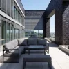 New Laguna Gartenlounge, dunkelgrau, Aluminium/Polyester, pulverbeschichtet Gartenlounge|Aluminium-Gartenmöbel