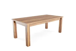 Outlet Laredo Loft Esstisch, Akazie in Teakoptik, 200 x 100 cm, gebürstet, witterungsbeständig, hohe Belastbarkeit, FSC®-zertifiziertes Produkt Gartentische|Akazien-Gartenmöbel