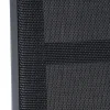 Discount Liegen Set, anthrazit , Alu/Textilene, 194x65x32 cm, inkl. Beistelltisch, verstellbare Rückenlehne, rollbar Gartenliegen