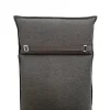 Outlet Liegen-Set, anthrazit, Aluminium/Textilene/Polyester, Tisch 40 x 40 cm, 2 Auflagen, Rückenlehne verstellbar, mit Rollen Aluminium-Gartenmöbel