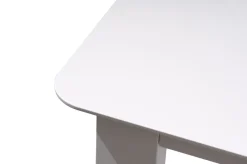 Outlet Loungegarnitur, 4-teilig, beige/weiß, Alu/Holzimitat, Tisch 110 x 60 cm, inkl. Kissen mit Reißverschluss Gartenlounge|Aluminium-Gartenmöbel