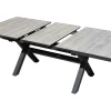 Sale Louvra Select Garten-Essgruppe, natur/anthrazit, Polyrattan/Alu, 6 Sessel, Tisch 160/210 x 100 cm Polyrattan-Gartenmöbel|Garten-Essgruppen