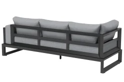 Online Luminara LED-Gartenlounge für 5-6 Personen, anthrazit/dunkelgrau, Alu/Polyester, pulverbeschichtet, beleuchtet Gartenlounge