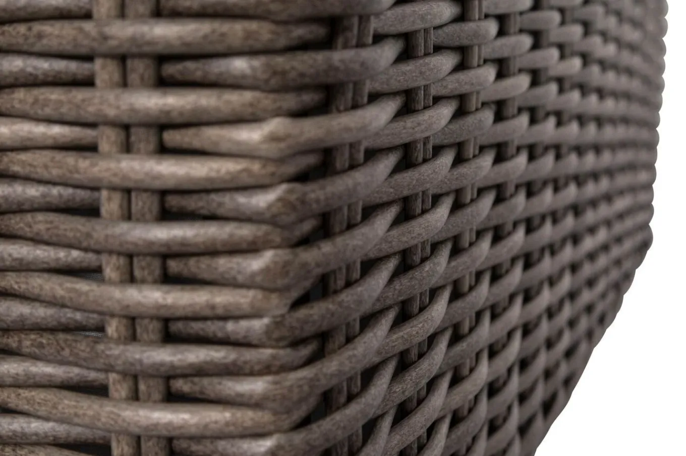 Mittelelement, grau, Polyrattan, 63 x 78 x 65 cm, geeignet für 18370-BOX-A/-D Polyrattan-Gartenmöbel|Gartenlounge