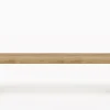 Online New Bob Bank, anthrazit/natur, Alu/recycled Teak, 220 x 40 x 46 cm, rustikal gebürstet Aluminium-Gartenmöbel|Gartenbänke & Gartensofas