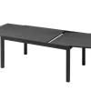 Online Nova Garten-Essgruppe, anthrazit matt/anthrazit, Aluminium/Polyrattan, Tisch 160/260 x 100 cm, 6 Dining-Sessel, FSC®-zertifiziertes Produkt Garten-Essgruppen